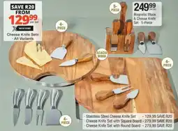 Checkers Hyper Cheese Knife Sets offer