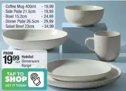 Checkers Hyper Habitat Dinnerware Range offer