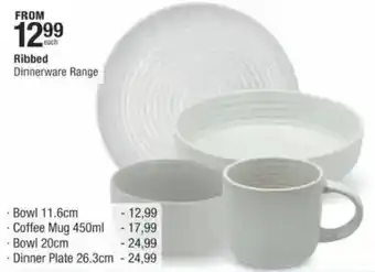 Checkers Hyper Ribbed Dinnerware Range offer