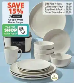 Checkers Hyper Coupe White Dinner Range offer