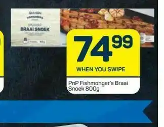 Pick n Pay Hypermarket Pnp braai snoek offer