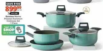 Checkers Hyper Quisimo Marine Pressed Aluminium Cookware Set offer