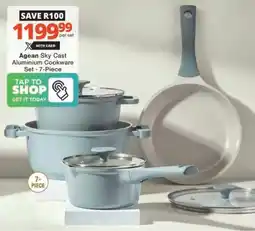 Checkers Hyper Agean Sky Cast Aluminium Cookware Set offer