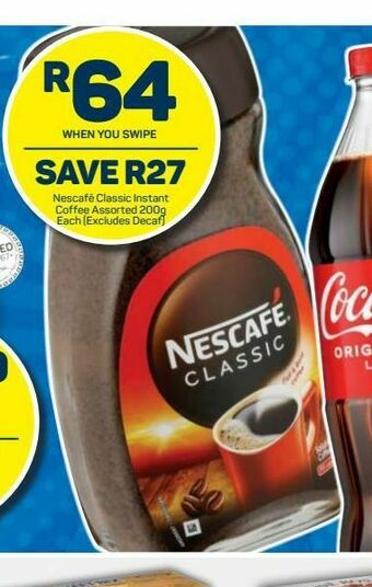 Pick n Pay Hypermarket Nescafé classic offer