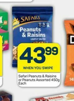 Pick n Pay Hypermarket Safari peanuts offer