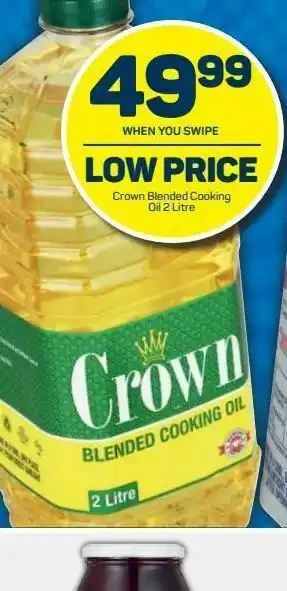 Pick n Pay Hypermarket Crown blended cooking oil offer