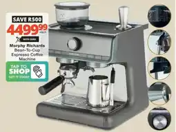 Checkers Hyper Morphy Richards Bean-To-Cup Espresso Coffee Machine offer