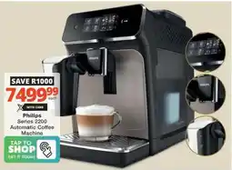 Checkers Hyper Philips Series 2200 Automatic Coffee Machine offer