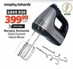 Checkers Hyper Morphy Richards Total Control Hand Mixer offer