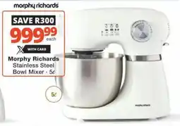 Checkers Hyper Morphy Richards Stainless Steel Bowl Mixer offer