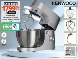 Checkers Hyper Kenwood Homebake Silver Stand Mixer offer