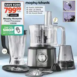 Checkers Hyper Morphy Richards Food Processor offer
