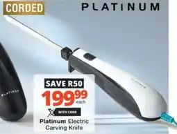 Checkers Hyper Platinum Electric Carving Knife offer