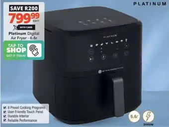 Checkers Hyper Platinum Digital Air Fryer offer