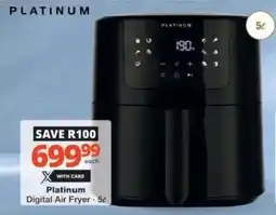 Checkers Hyper Platinum Digital Air Fryer offer