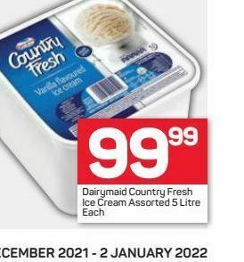 Pick n Pay Hypermarket Dairymaid ice cream offer