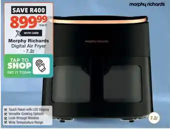Checkers Hyper Morphy Richards Digital Air Fryer offer