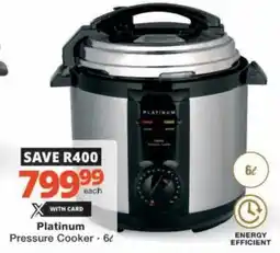 Checkers Hyper Platinum Pressure Cooker offer