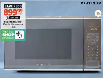 Checkers Hyper Platinum Mirror Finish Microwave offer