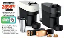 Checkers Hyper Nespresso Vertuo Pop Value Pack offer