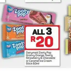 Pick n Pay Hypermarket Dairymaid ice cream 3 offer