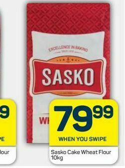 Pick n Pay Hypermarket Sasko cake wheat flour offer