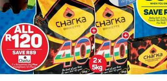 Pick n Pay Hypermarket Charcoal briquettes offer