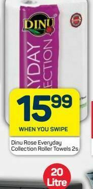 Pick n Pay Hypermarket Dinu roller towels offer