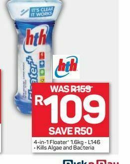 Pick n Pay Hypermarket Hth mineral pool chlorine offer
