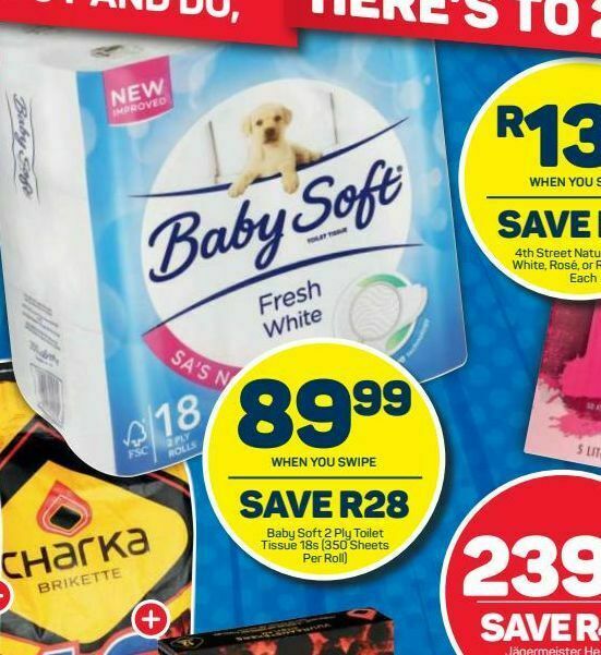 Baby soft toilet paper offer at Pick n Pay Hypermarket