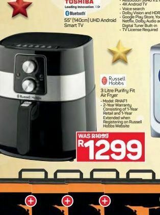 Pick n Pay Hypermarket Russell hobbs air fryer offer
