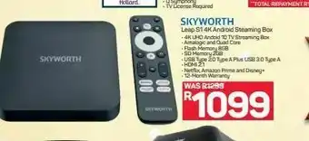 Pick n Pay Hypermarket Skyworth streaming box offer