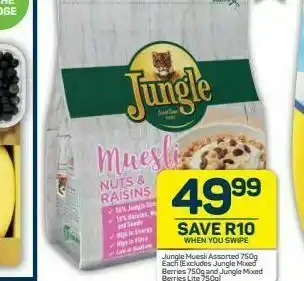 Pick n Pay Hypermarket Jungle muesli offer