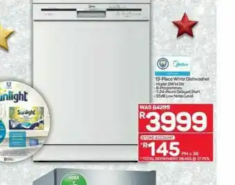 Pick n Pay Hypermarket Midea dishwasher offer