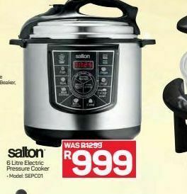 Salton pressure cooker