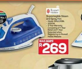 Pick n Pay Hypermarket Russell hobbs iron offer