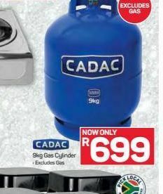 Pick n Pay Hypermarket Cadac gas cylinder offer