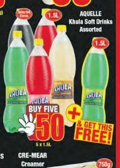 Boxer Khula soft drinks 5 offer
