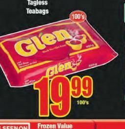 Boxer Glen tea offer