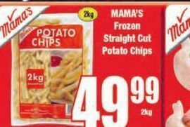 Boxer Mama's potato chips offer