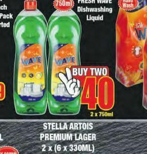 Boxer Fresh wave dishwashing liquid 2 offer