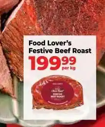 Food Lover's Market Food Lover’s Festive Beef Roast offer