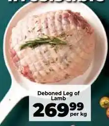 Food Lover's Market Deboned Leg of Lamb offer