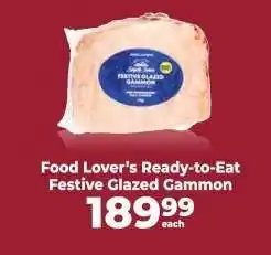 Food Lover's Market Food Lover’s Ready-to-Eat Festive Glazed Gammon offer