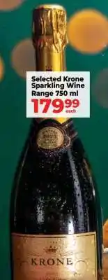 Food Lover's Market Selected Krone Sparkling Wine Range 750 ml offer