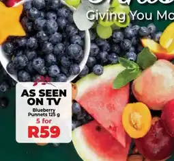 Food Lover's Market Blueberry Punnets 125 g offer