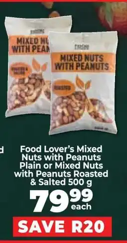 Food Lover's Market Food Lover’s Mixed Nuts with Peanuts offer