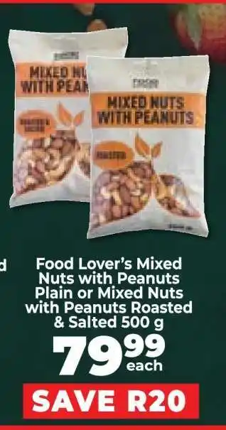 Food Lover's Market Food Lover’s Mixed Nuts with Peanuts offer