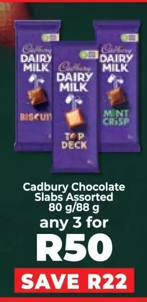 Food Lover's Market Cadbury Chocolate Slabs Assorted offer