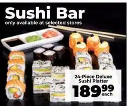 Food Lover's Market 24-Piece Deluxe Sushi Platter offer